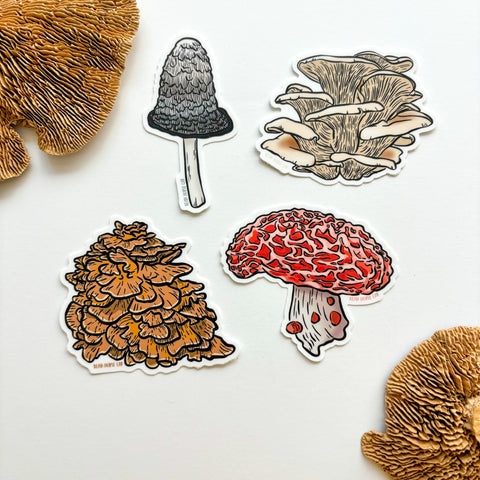 Mushrooms Sticker Pack 2