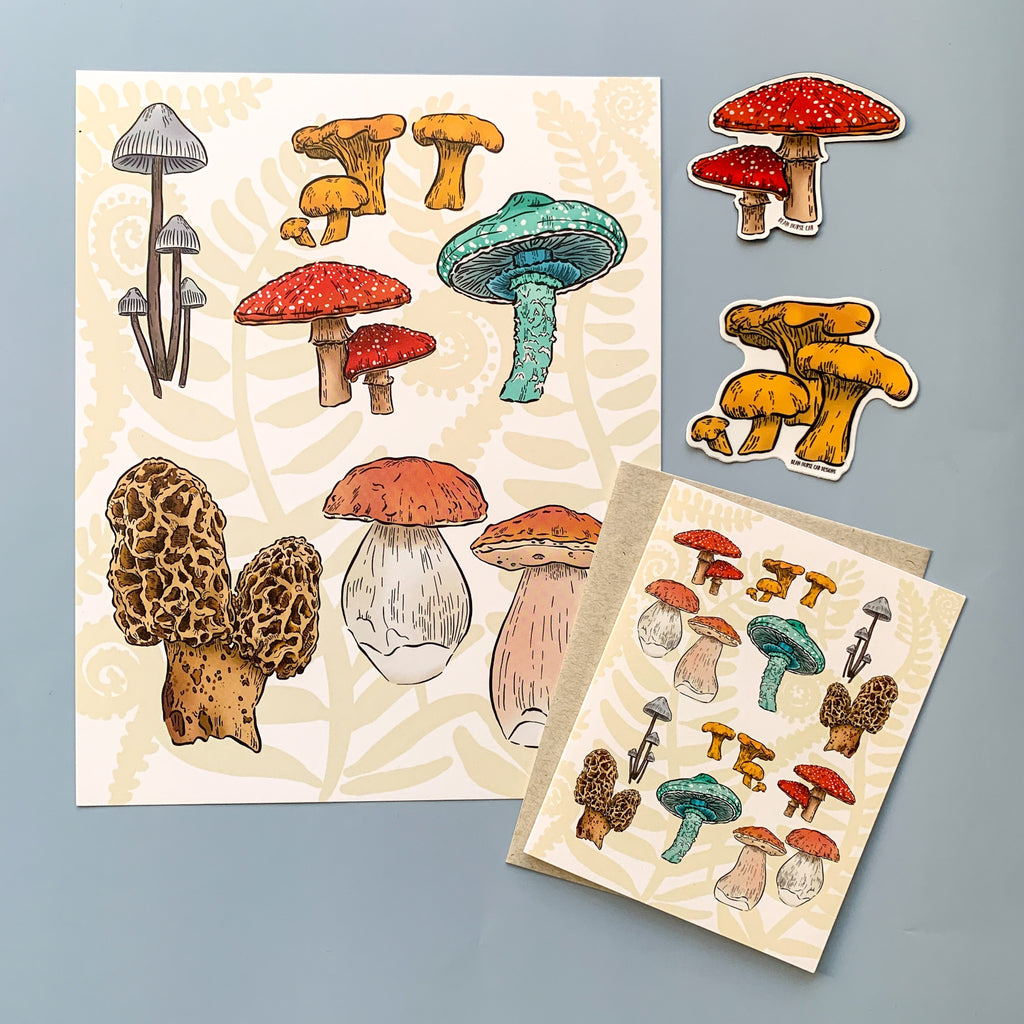 Mushroom Forest Gift Box