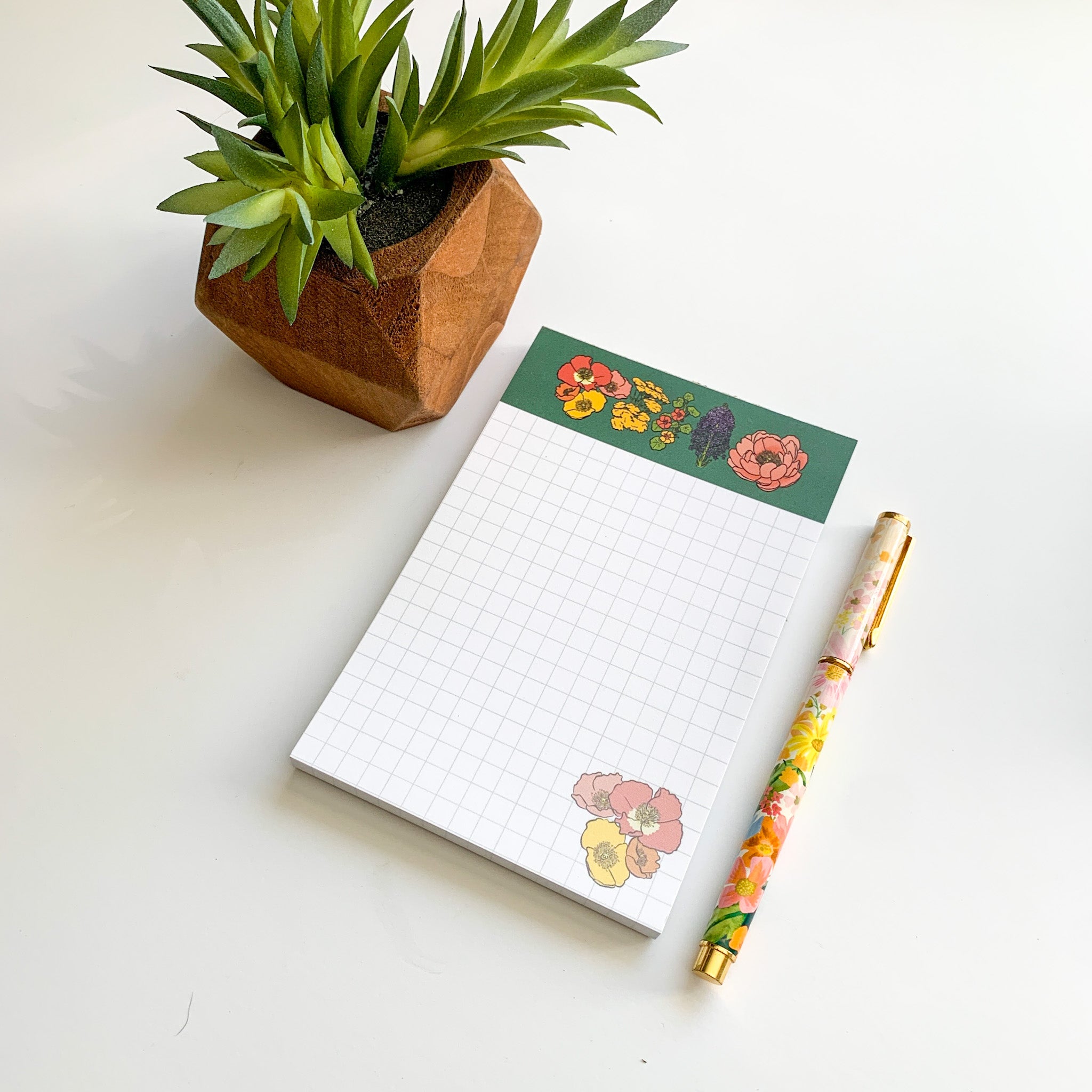 Flowers Notepad