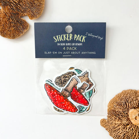 Mushrooms Sticker Pack 1