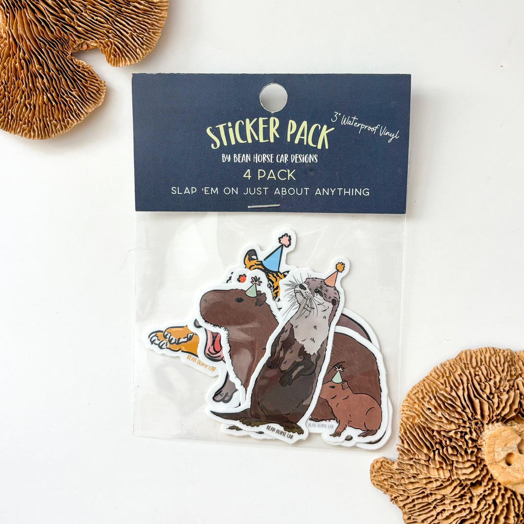 Party Animals Sticker Pack