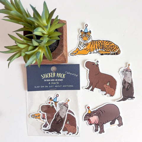 Party Animals Sticker Pack