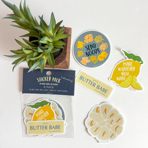 Pasta Girlie Sticker Pack