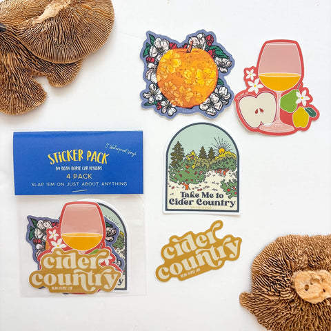Cider Sticker Pack