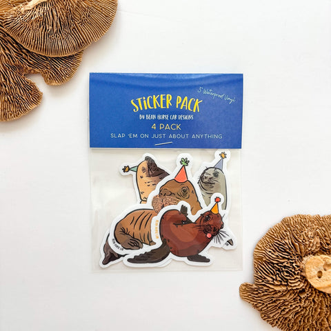 Party Pinniped Sticker Pack