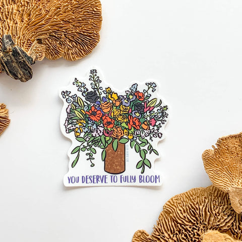 Bloom Fully Sticker