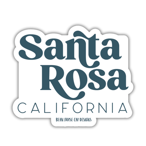 Santa Rosa CA Sticker