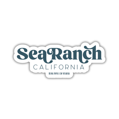 Sea Ranch CA Sticker