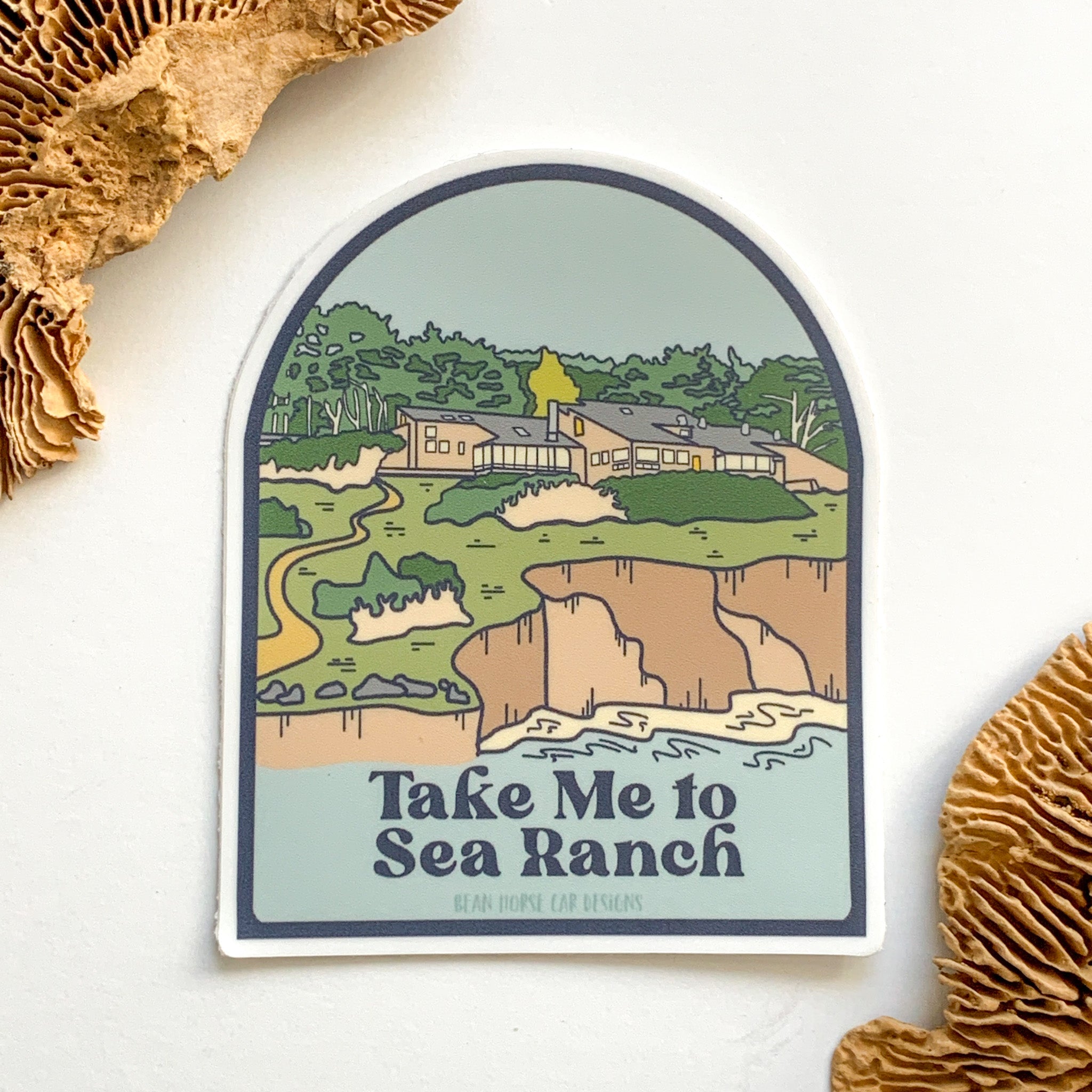 Take Me To Sea Ranch Sticker