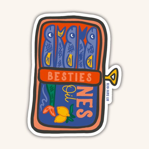 Sardine Besties Sticker