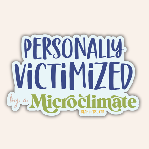 Microclimate Victim Sticker