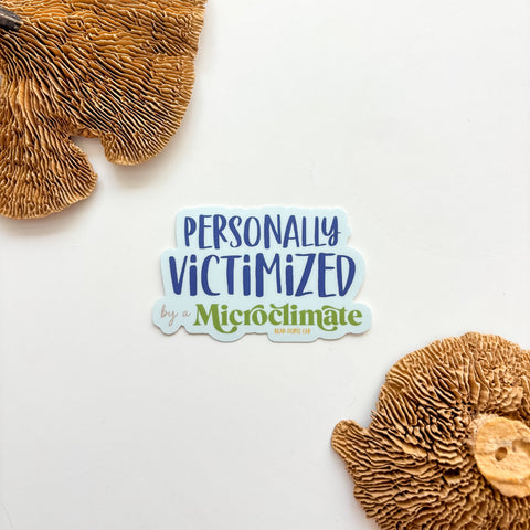 Microclimate Victim Sticker