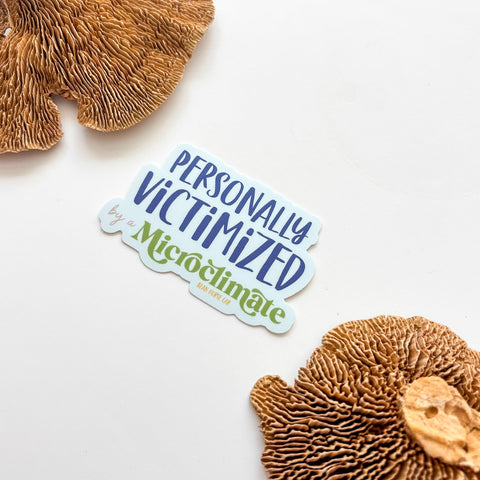 Microclimate Victim Sticker