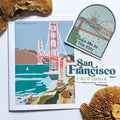 San Francisco Golden Gate Bridge Art Print