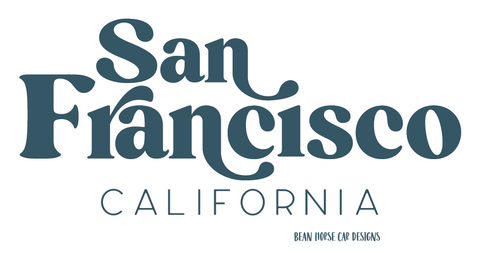 San Francisco CA Sticker