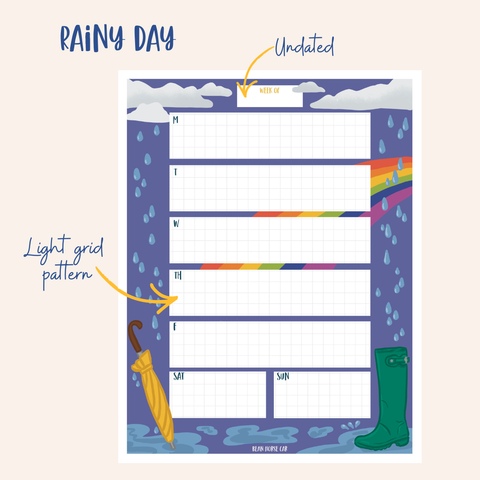 Printable Weekly Planners Spring 2026
