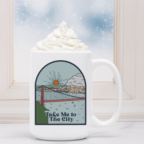 Take Me to The City Mug