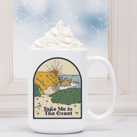 Take Me to The Coast Mug