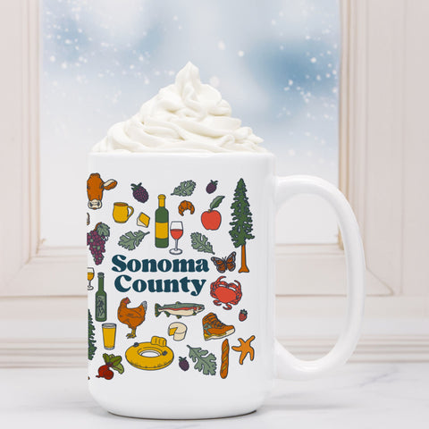 Sonoma County Souvenir Mug