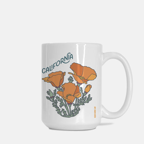 California Golden Poppies Mug
