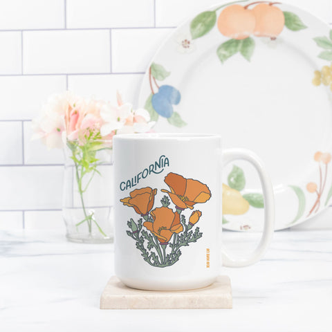 California Golden Poppies Mug