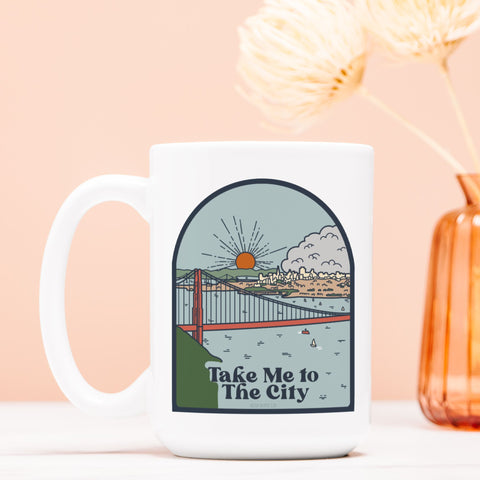 Take Me to The City Mug