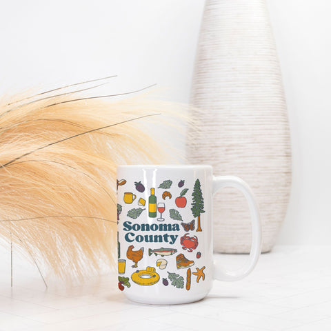 Sonoma County Souvenir Mug
