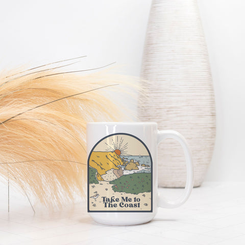 Take Me to The Coast Mug