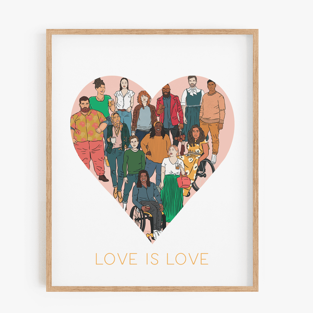 Love is Love Art Print