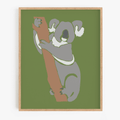 Minimalist Koala Art Print