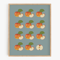 Gravenstein Apple Pattern Art Print