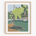 Oregon Creek - Middle Yuba River, CA Art Print