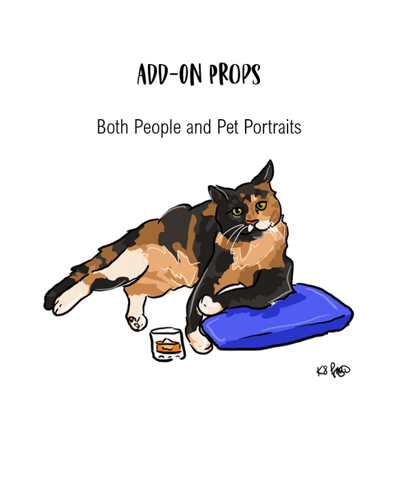 Custom Portrait - Add-on:  Props