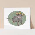 Party Rat Art Print