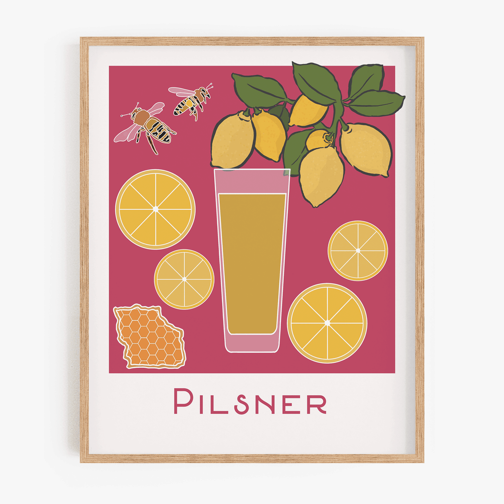 Cheers - Pilsner Art Print