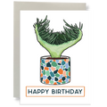 Happy Birthday Mermaid's Tail Greeting Card