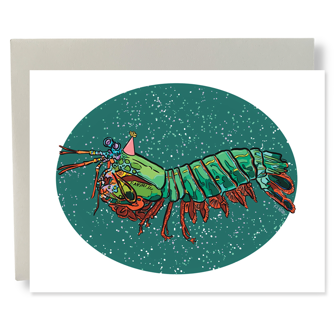 Peacock Mantis Shrimp Comic