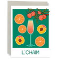Cheers - L'Chaim - Bellini Greeting Card
