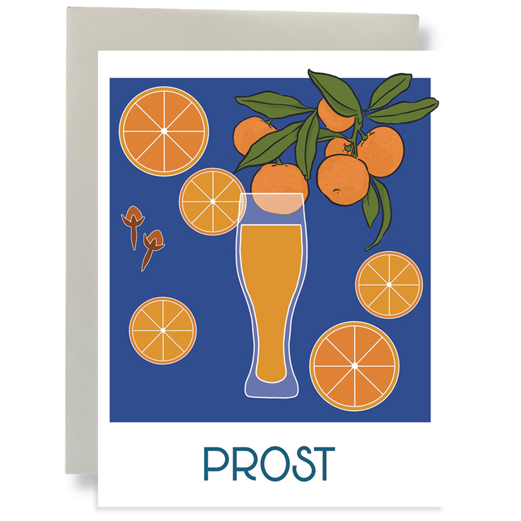 Cheers - Prost - Hefeweizen Greeting Card