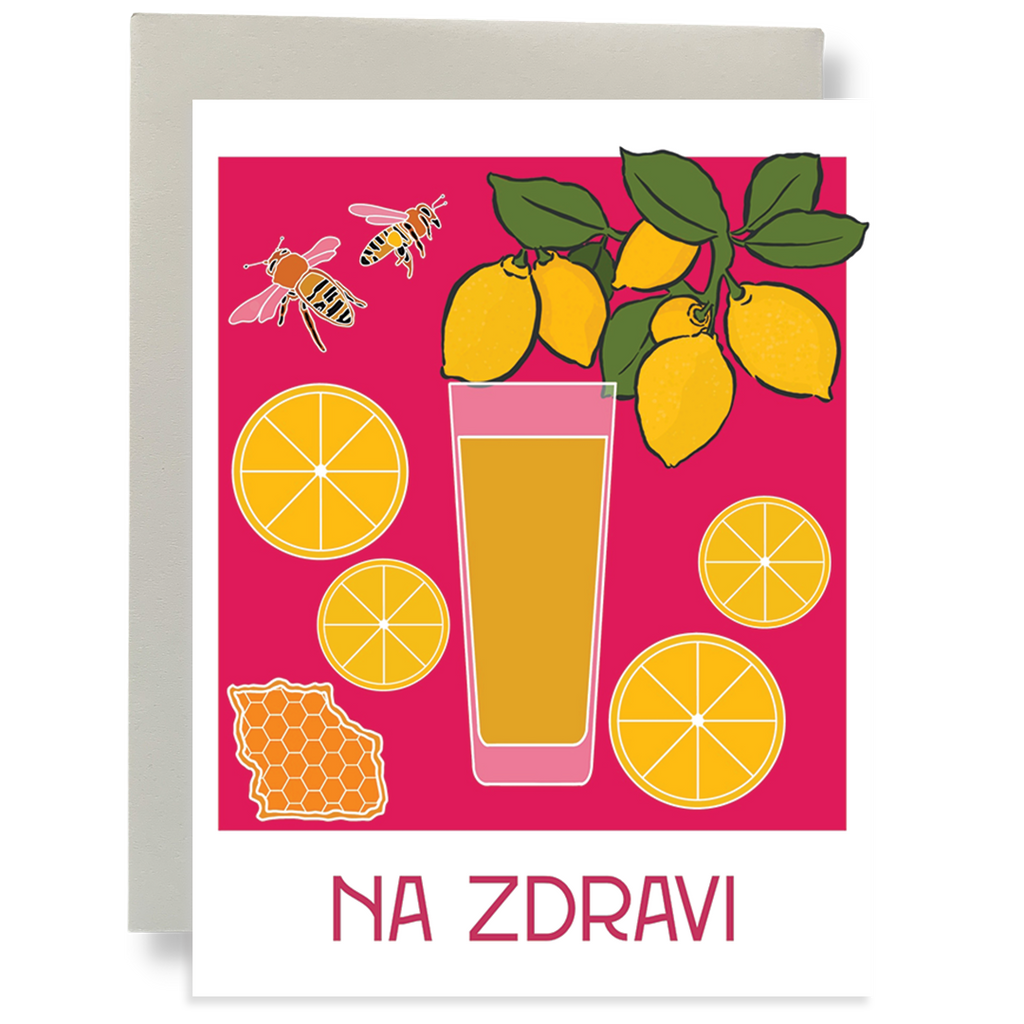 Cheers - Na Zdravi - Pilsner Greeting Card