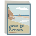 Anchor Bay Campground Greeting Card