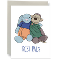 Best Pals Greeting Card