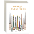 Warmest Holiday Wishes Greeting Card