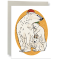 Santa's Polar Helpers Greeting Card