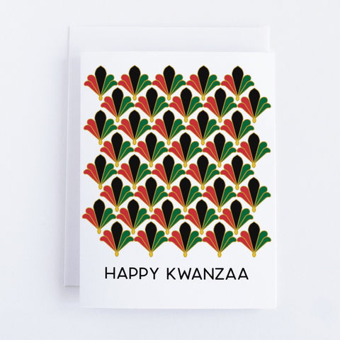Art Deco Kwanzaa Greeting Card