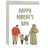 Happy Parent's Day - Family Greeting Card