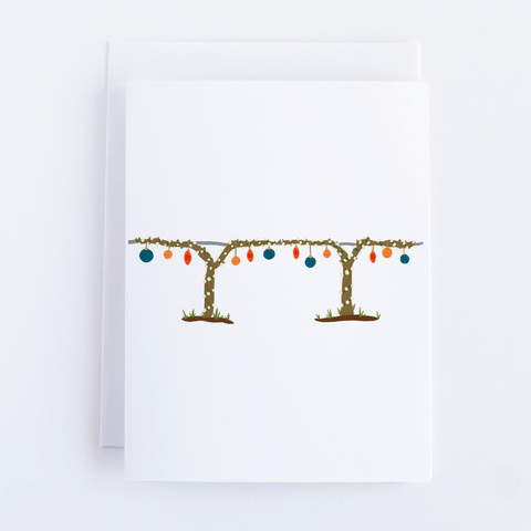 Holiday Vines Greeting Card