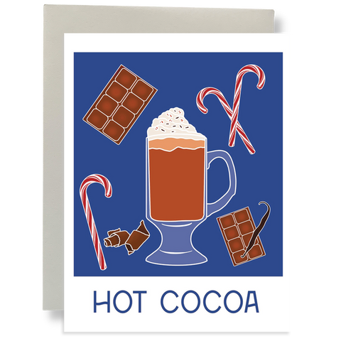 Cheers - Hot Cocoa Greeting Card