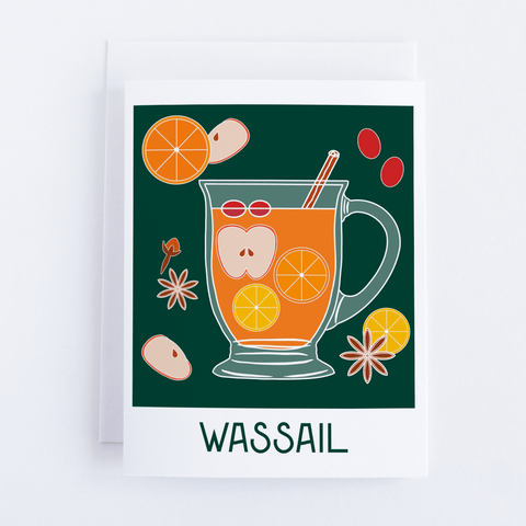 Cheers - Wassail Greeting Card