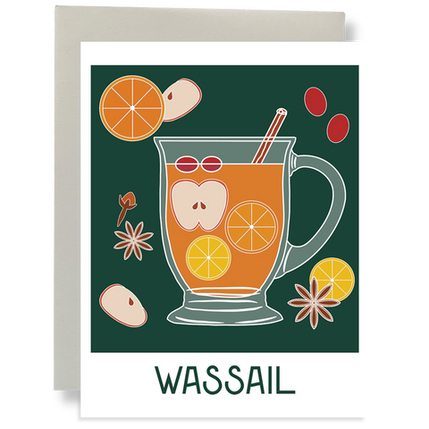 Cheers - Wassail Greeting Card
